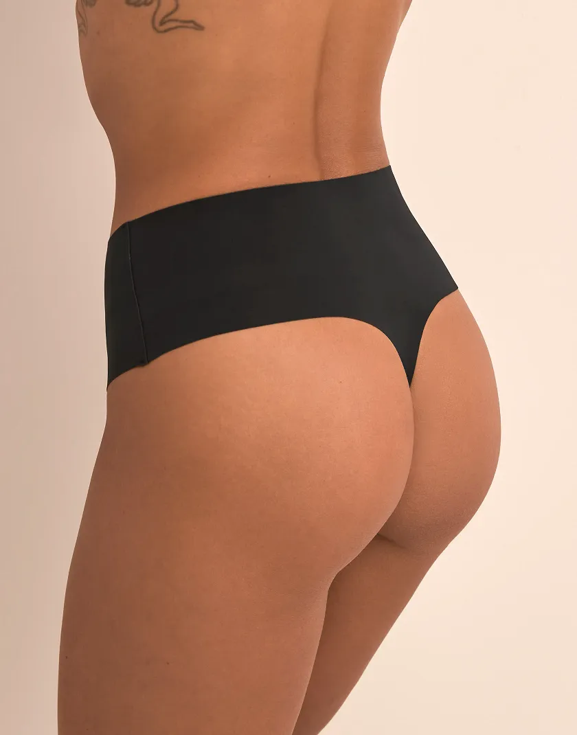 Gabbie Thong Black panty bundle Model 3