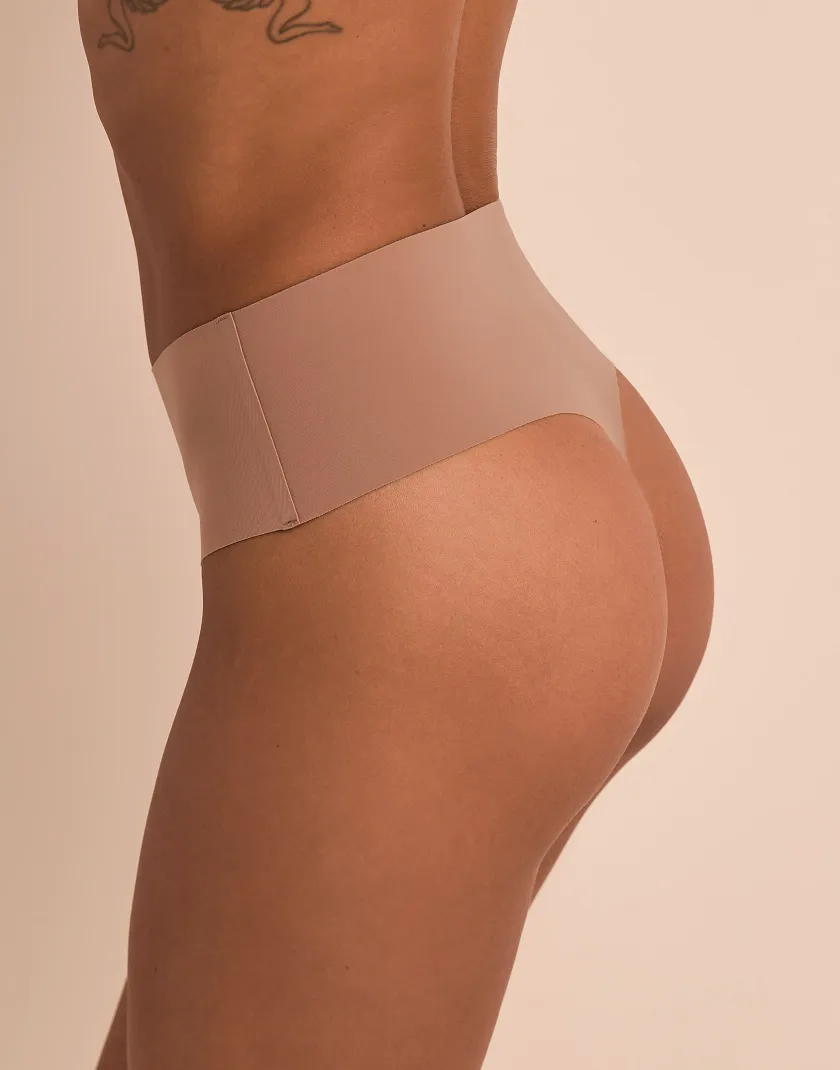 Gabbie Thong Medium Beige panty bundle Model 3