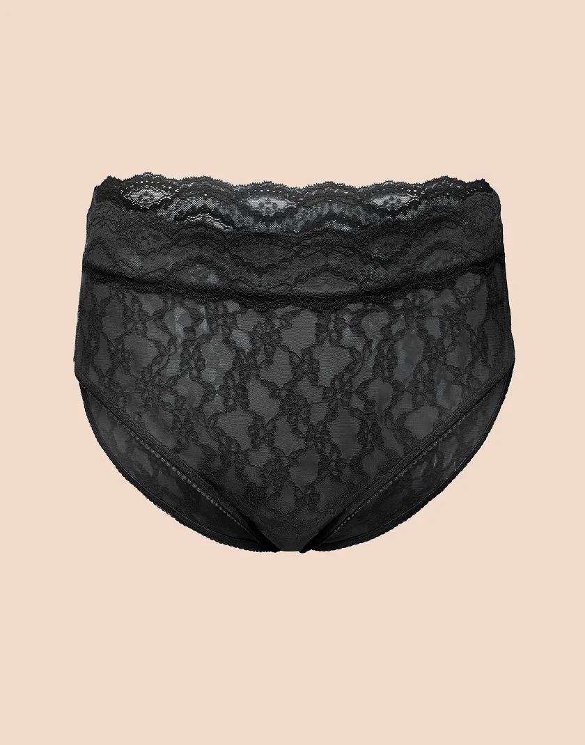 Marine High Waisted Black panty bundle Still 3