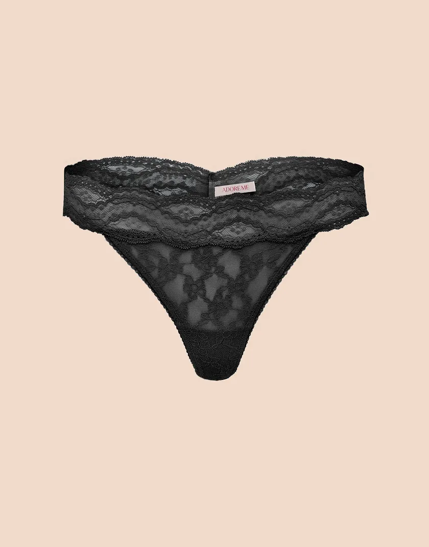 Maylis Thong Black panty bundle Still 3