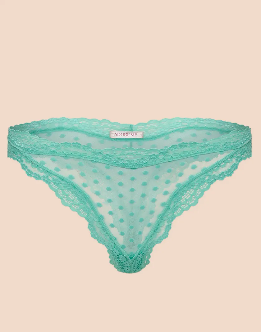 Ambre Tanga Medium Green panty bundle Still 3