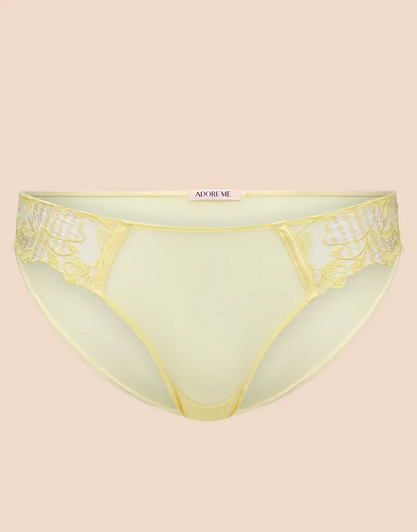 Carole Bikini Stripe Yellow panty bundle Still 1