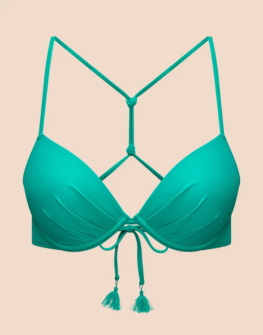 Laila Medium Green 4 Push Up swimwear bundle Still 3