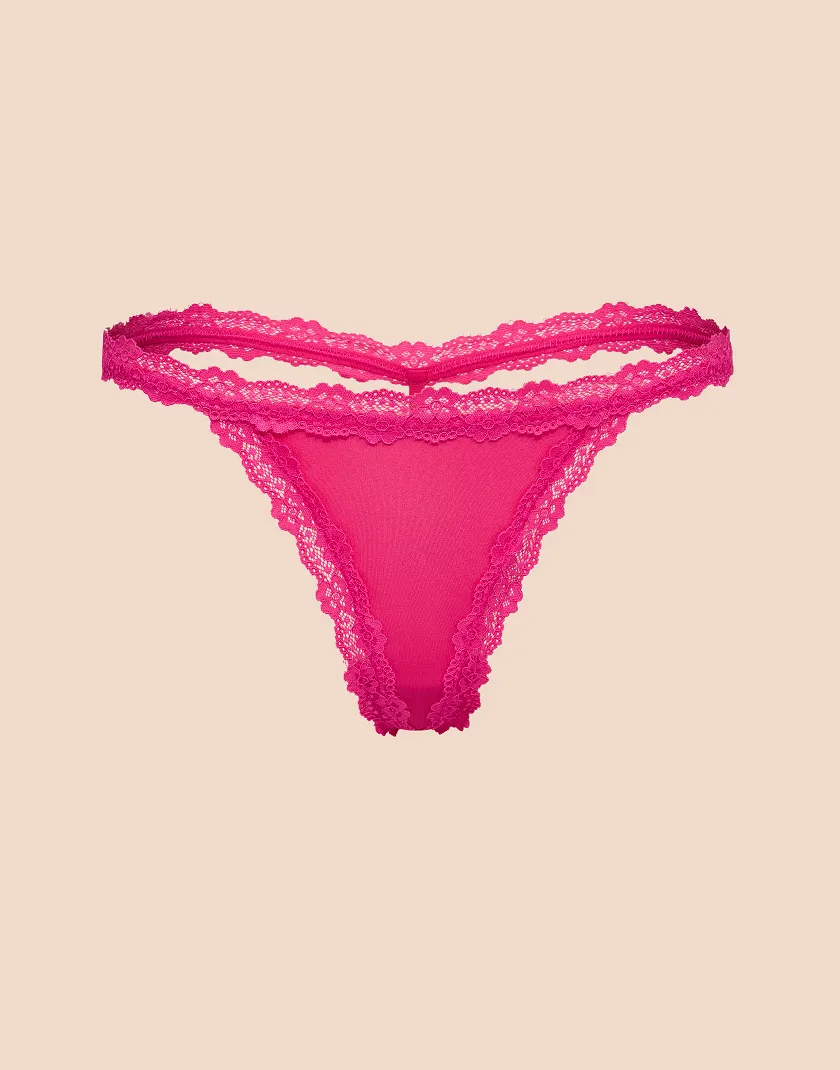 Vaiana G-String Dark Pink panty bundle Still 3