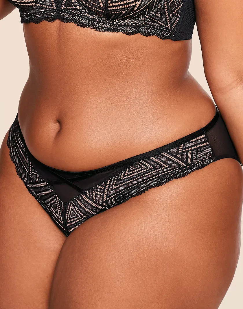 Trezza Bikini Black panty bundle Model 2