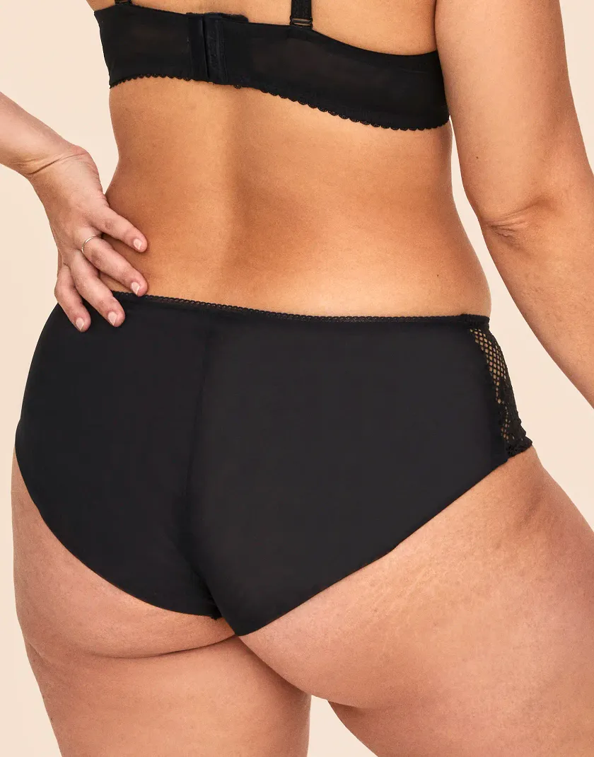 Cinthia Hipster Black panty bundle Model 4