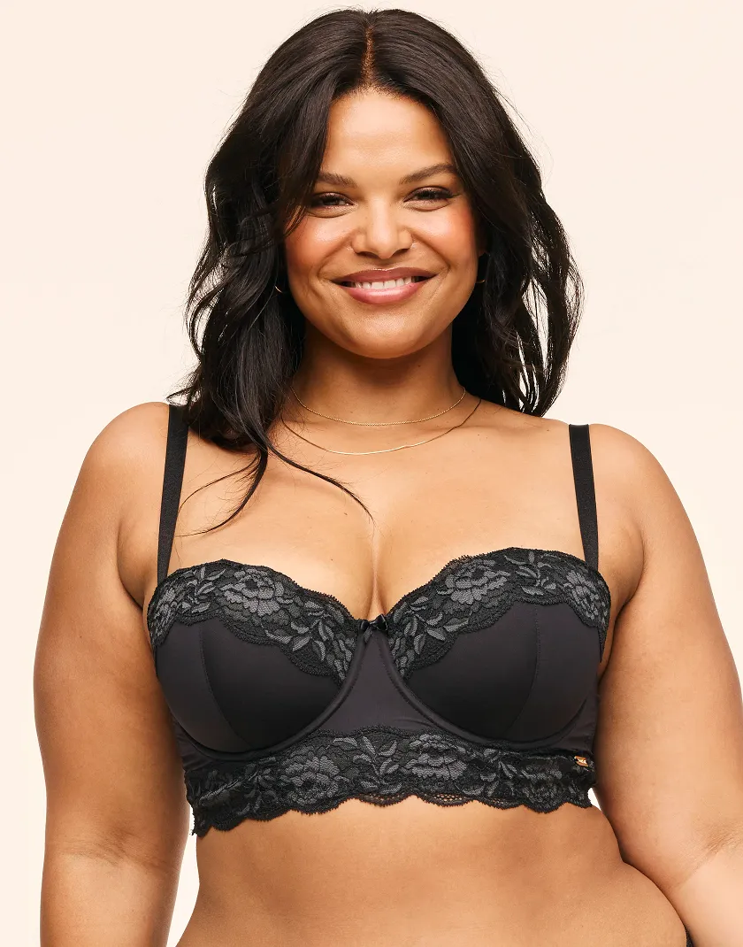 Mavis Black 2 Lightly Lined bra bundle Model 2