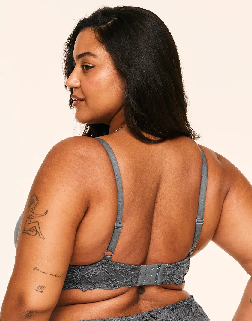Teagan Dark Gray 2 Contour bra bundle Model 3