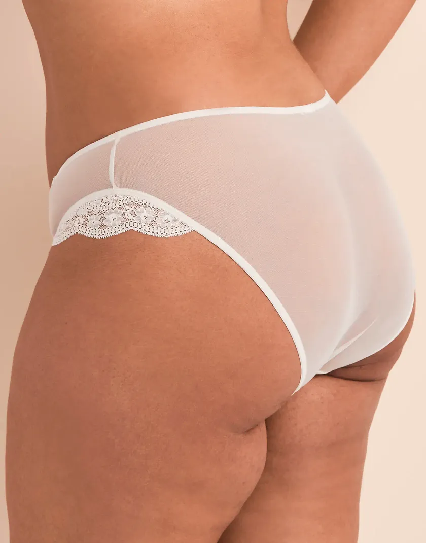 Elea Bikini White panty bundle Model 2
