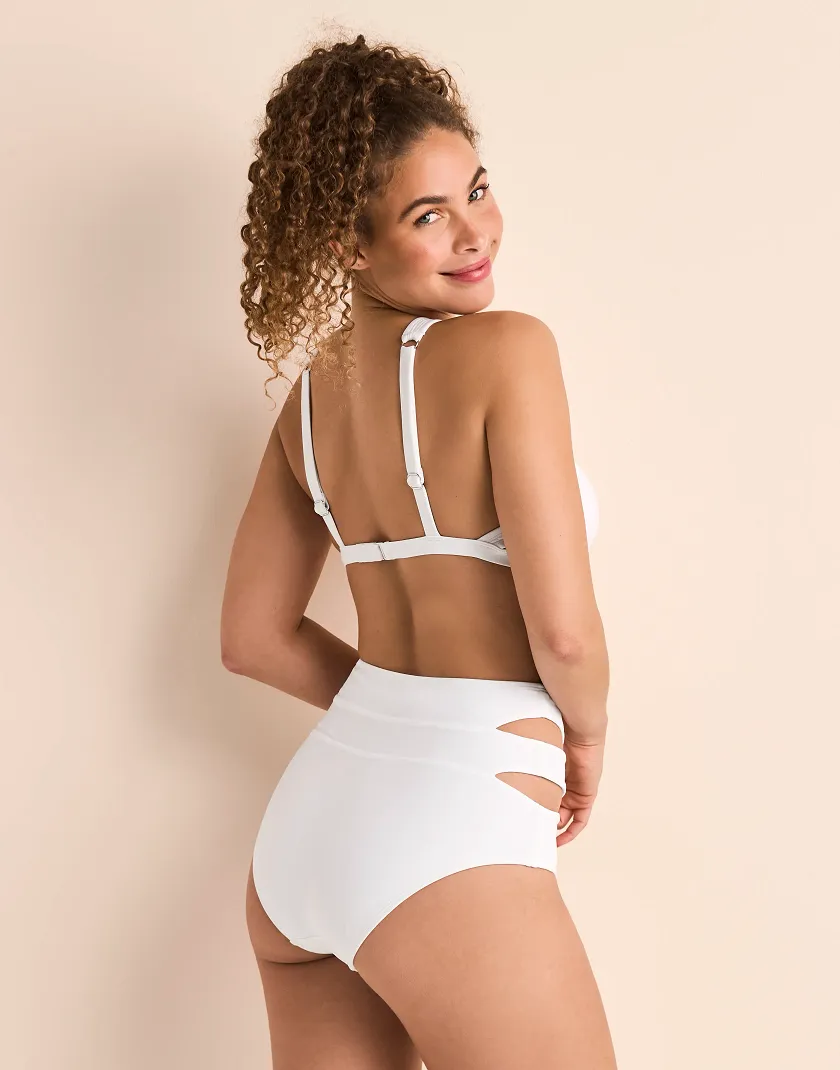 Demi White 2 Contour swimwear bundle Model 12