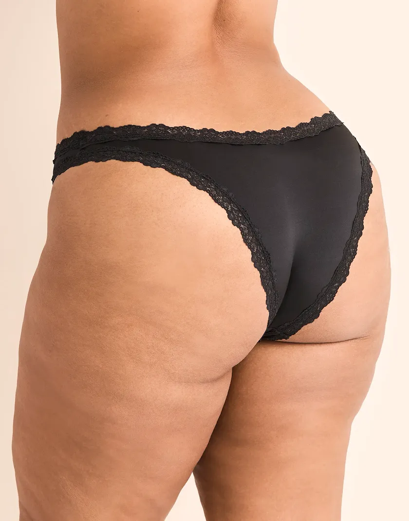 Siena High Cut Black panty bundle Model 4