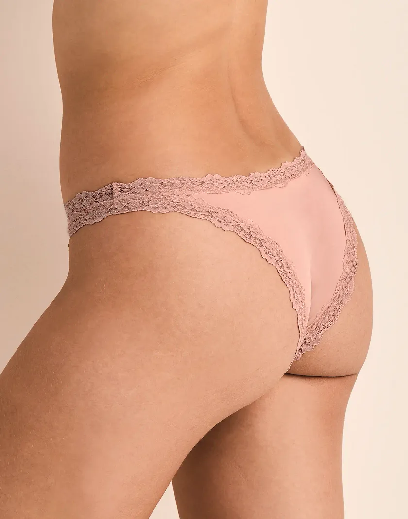 Siena High Cut Medium Beige panty bundle Model 3