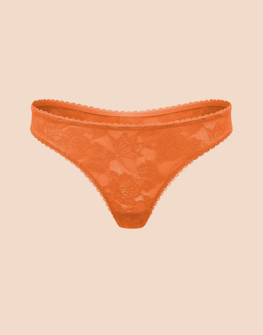 Delany B1 Thong Dark Orange panty bundle Still 3