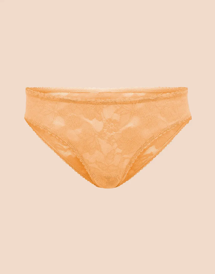 Leina B1 Bikini Medium Orange panty bundle Still 5