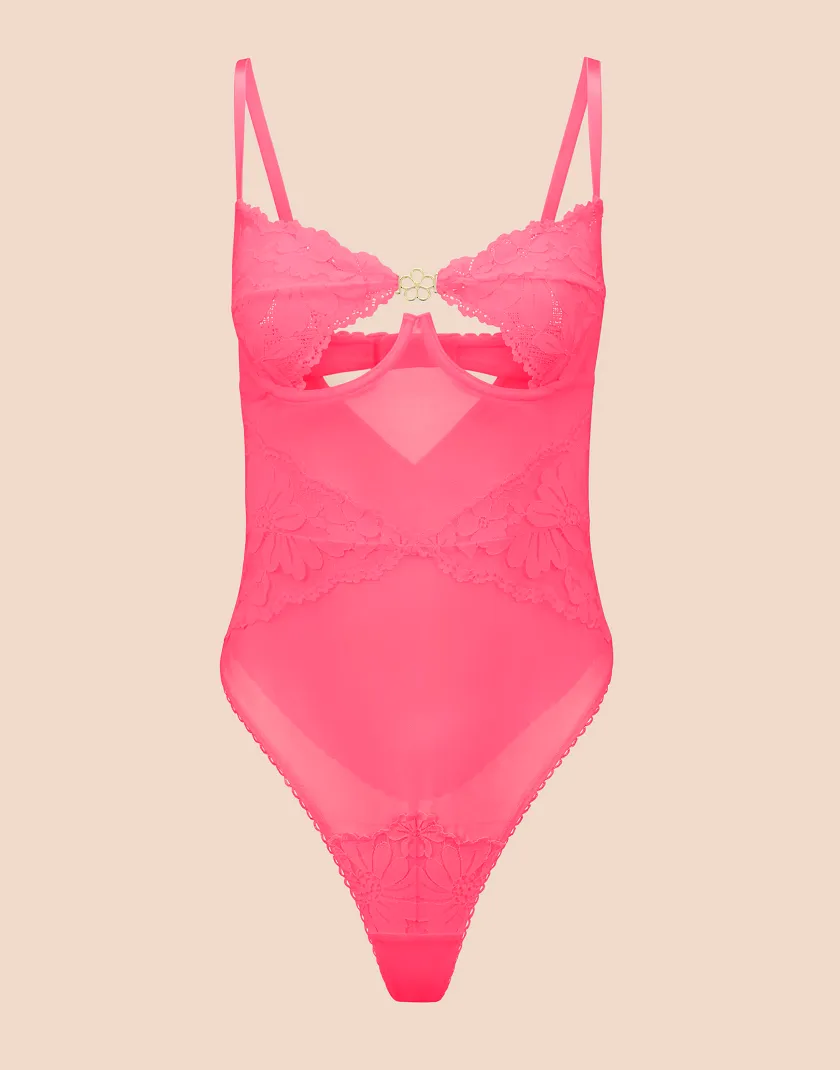 Lillus Dark Pink Unlined lingerie bundle Still 3