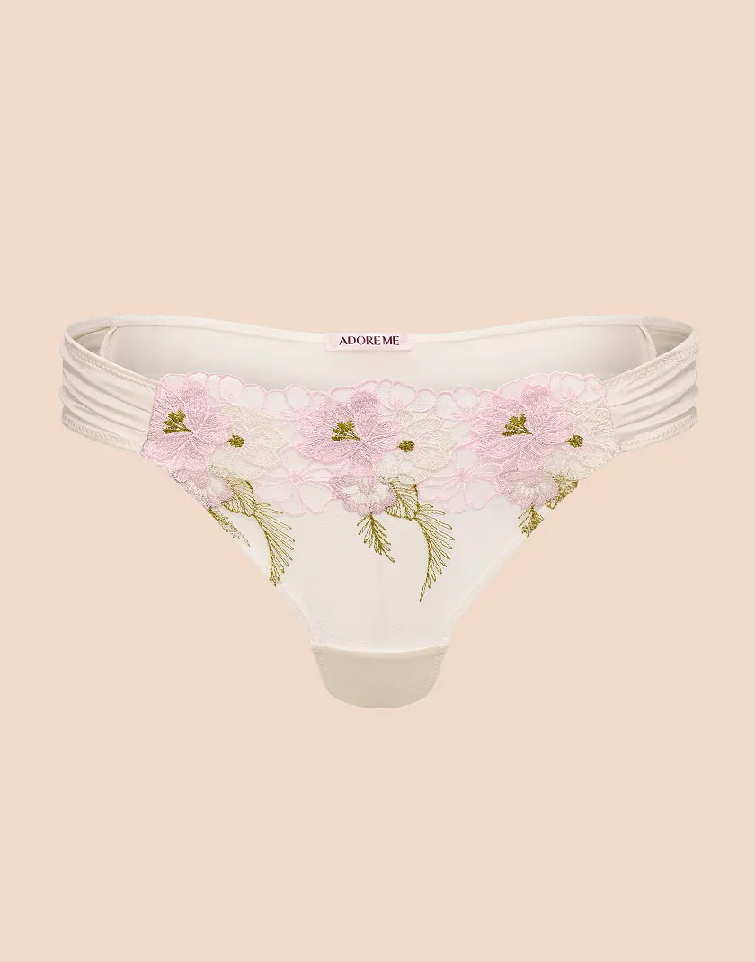 Carolyn Thong Light White panty bundle Still 3