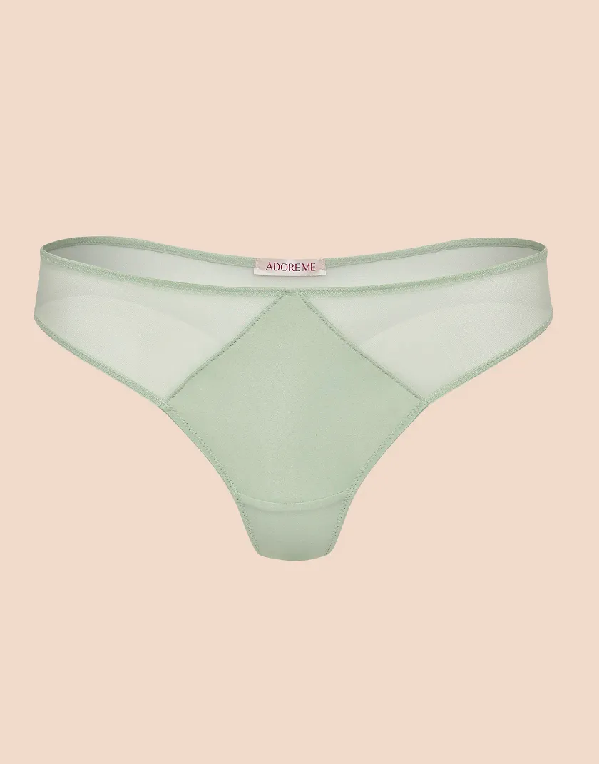 Brittani Thong Medium Green panty bundle Still 3
