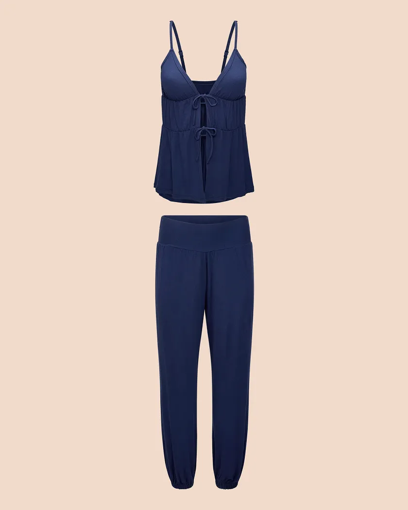 Paulina Dark Blue sleepwear bundle Still 3