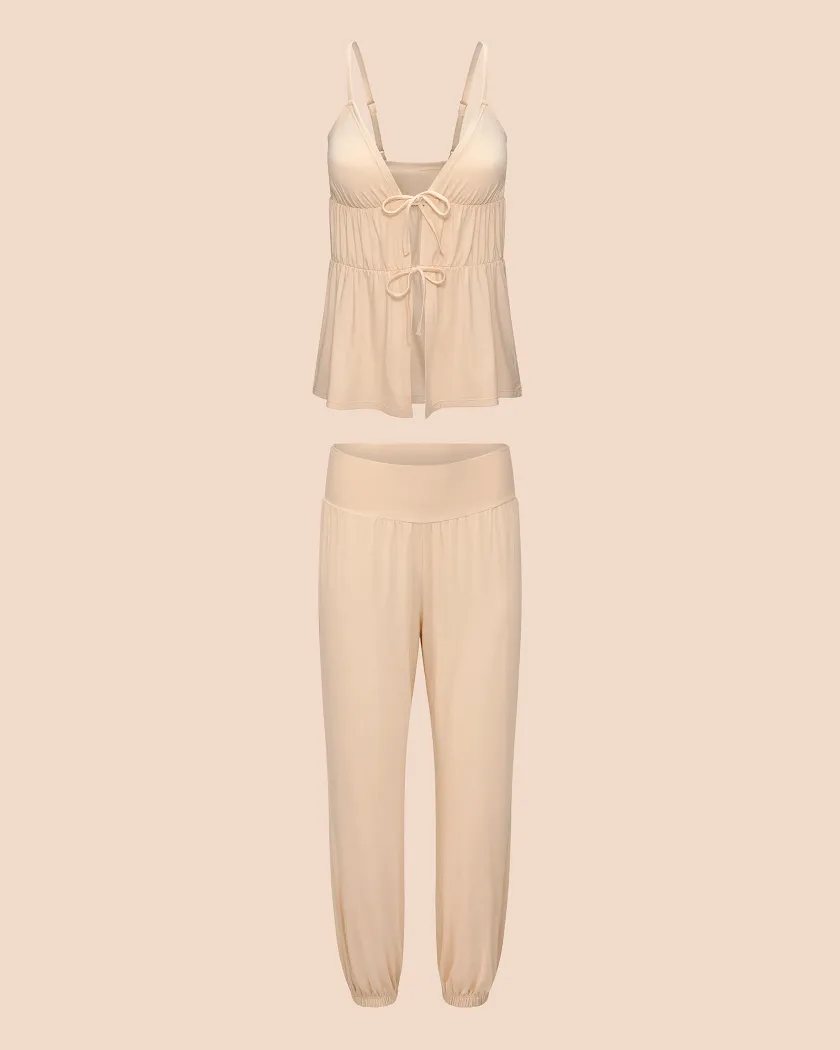 Paulina Light Beige sleepwear bundle Still 3