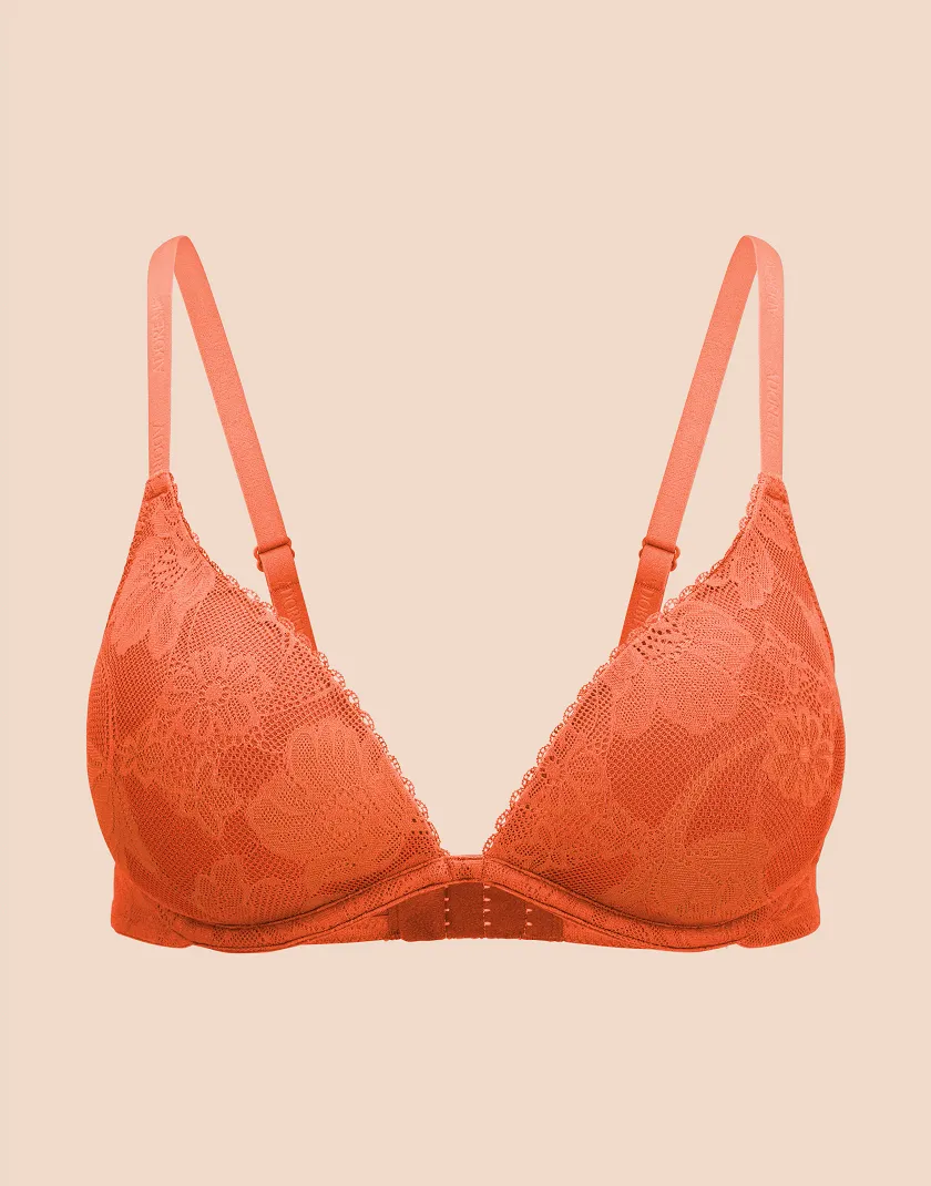 Maren Dark Orange Push Up bra bundle Still 3