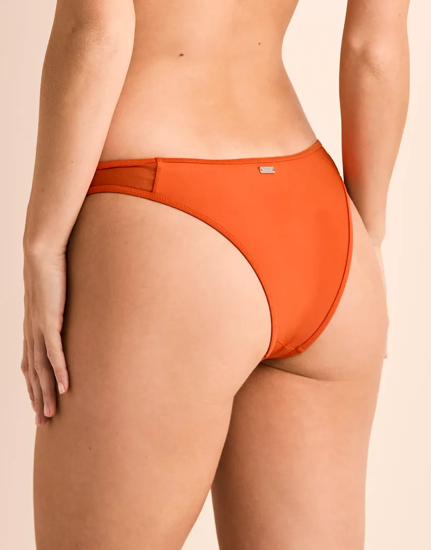 Terri Dark Orange swimwear bundle Model 2