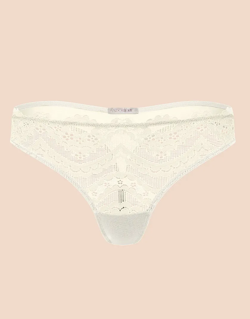 Farrah Thong Light White panty bundle Still 3