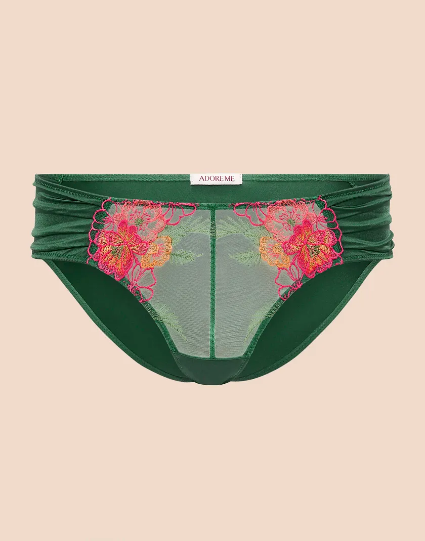 Carolyn Brazilian Dark Green panty bundle Still 3