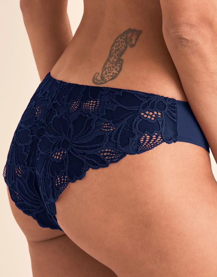 Teagan Bikini Dark Blue panty bundle Model 4