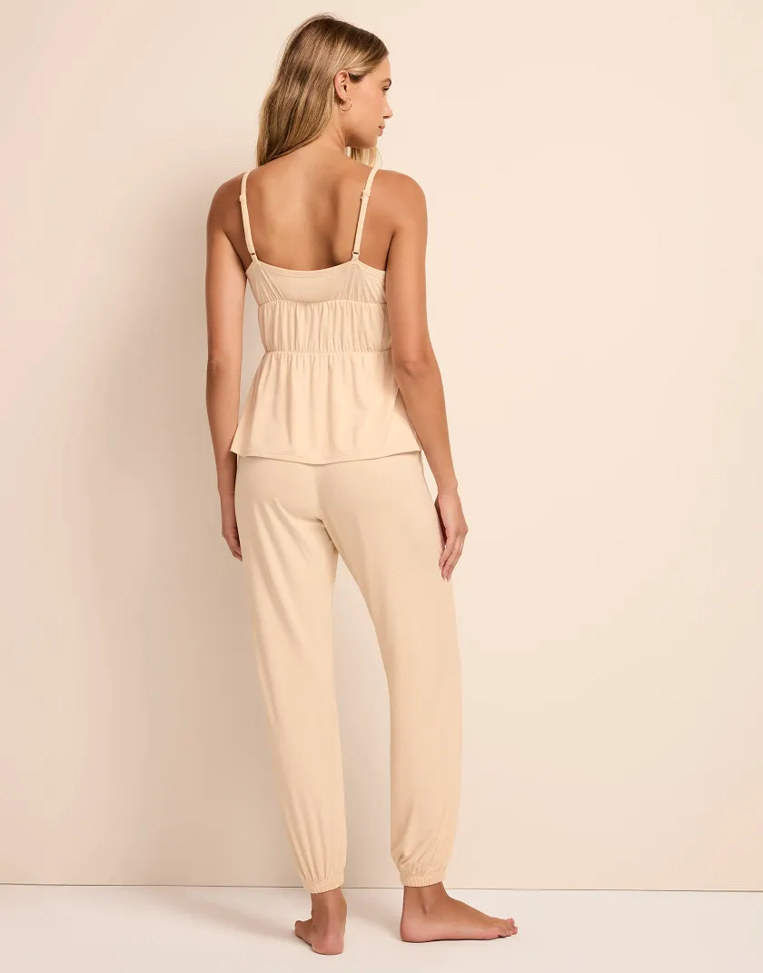 Paulina Light Beige sleepwear bundle Model 2