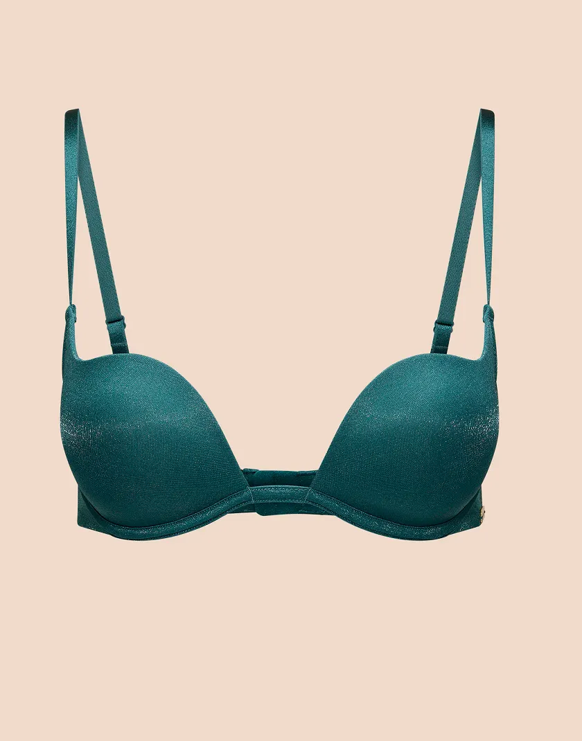 Gianina B1 Dark Green 2 Push Up bra bundle Still 3