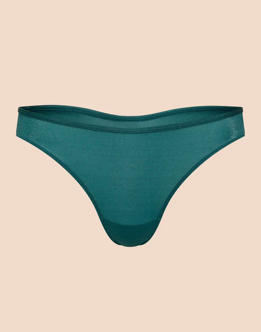 Hariette B1 Thong Dark Green panty bundle Still 3