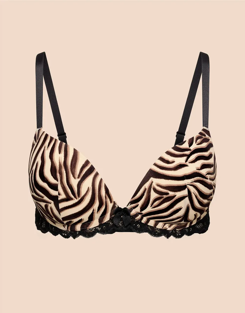 Shea Animal Beige 2 Push Up bra bundle Still 3