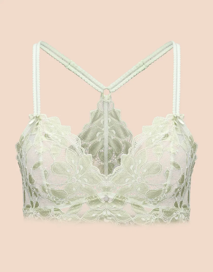 Harmonie Light Green 2 Unlined bra bundle Still 3