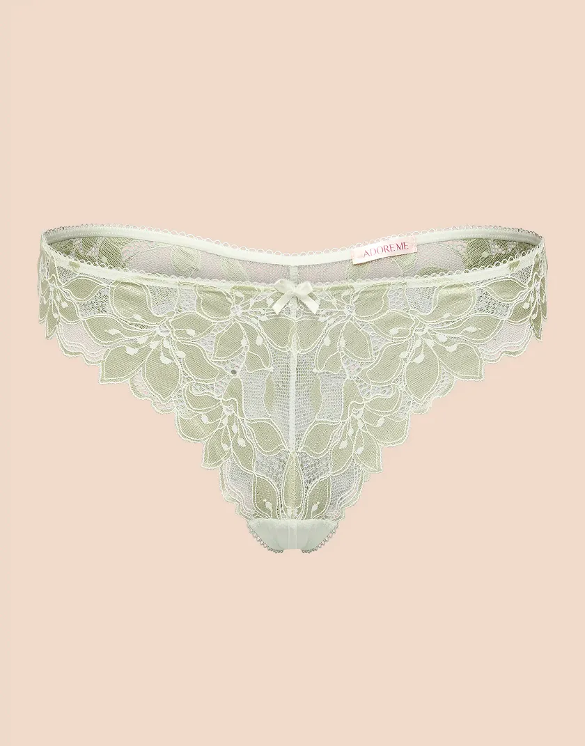 Mellody Brazilian Light Green panty bundle Still 3
