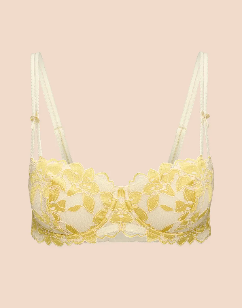 Mellody Light Yellow 2 Push Up bra bundle Still 5