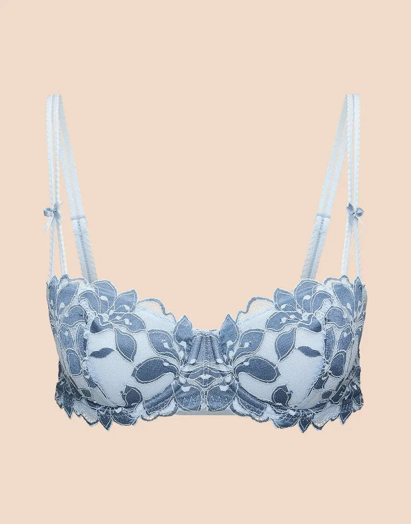 Mellody Medium Blue 2 Push Up bra bundle Still 5