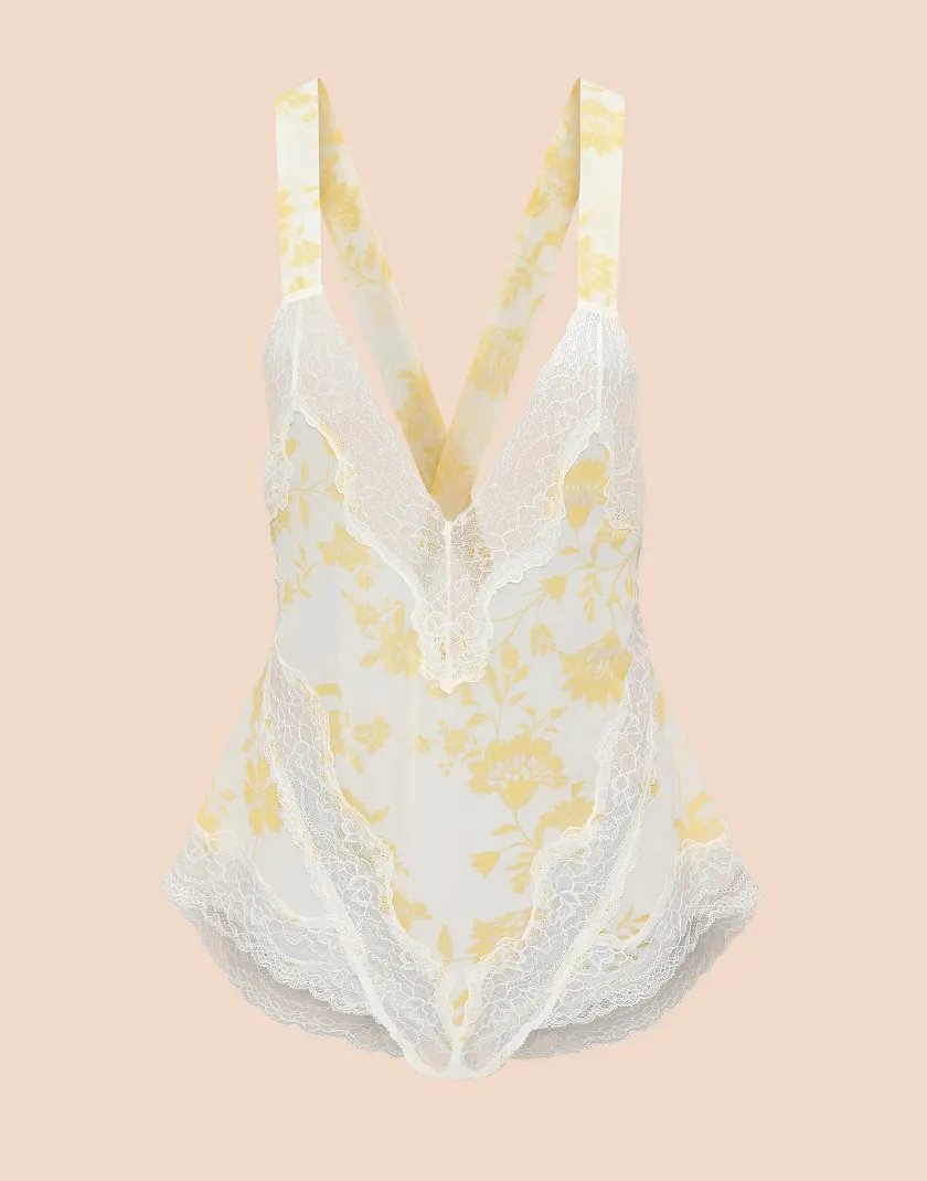 Maribel Floral Yellow lingerie bundle Still 3