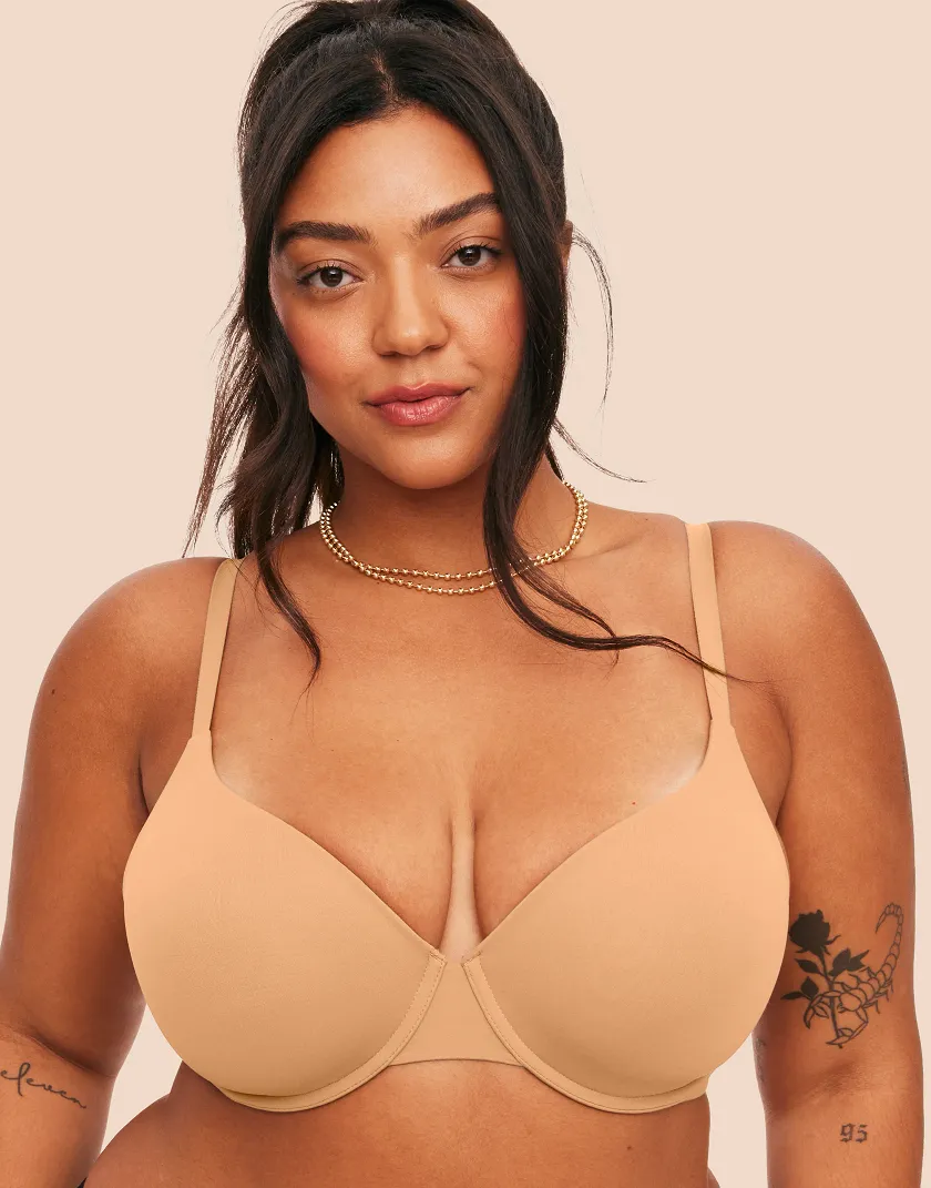 Janelle Light Beige Contour bra bundle Model 2