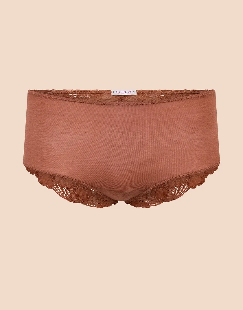 Harlowe B1 Shortie Dark Brown 2 panty bundle Still 3