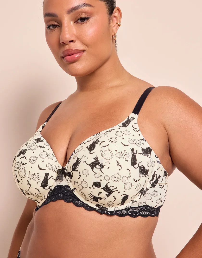 Nare Novelty Beige 3 Lightly Lined bra and panty bundle Model 6