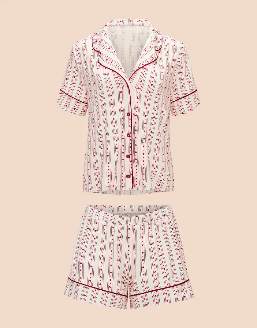 Jane1 C1 Heart Beige sleepwear bundle Still 3