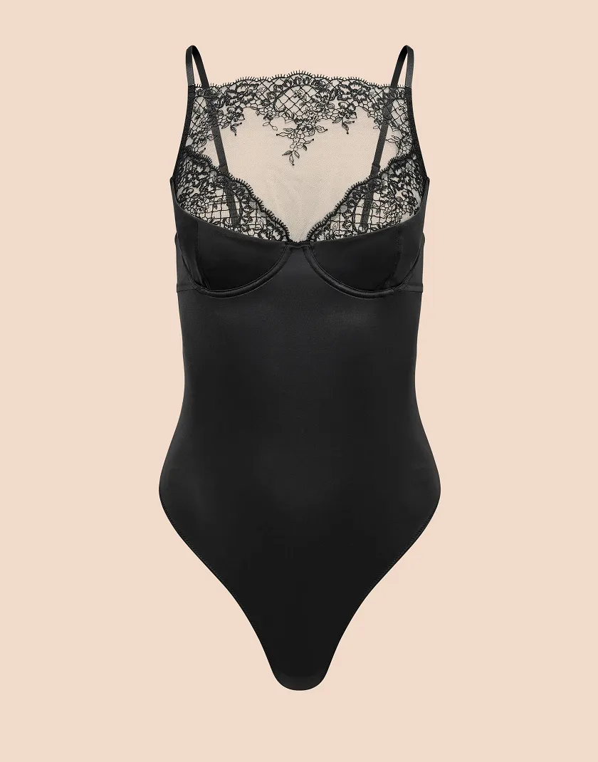 Jet Black Kellie Bodysuit Still 3