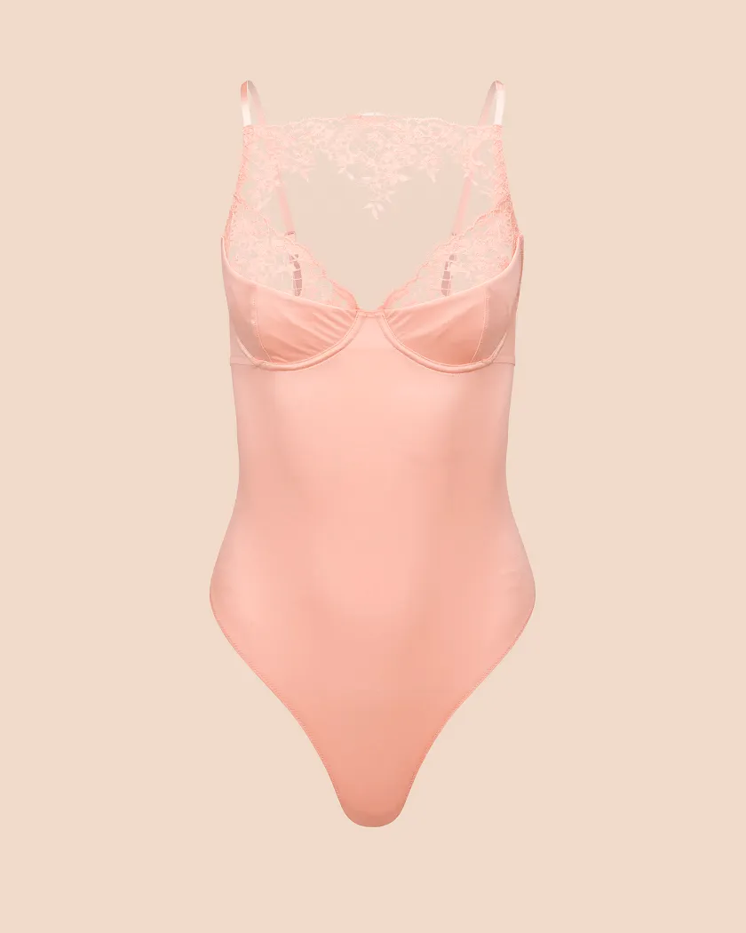 Whispering Peach Kellie Bodysuit Still 3