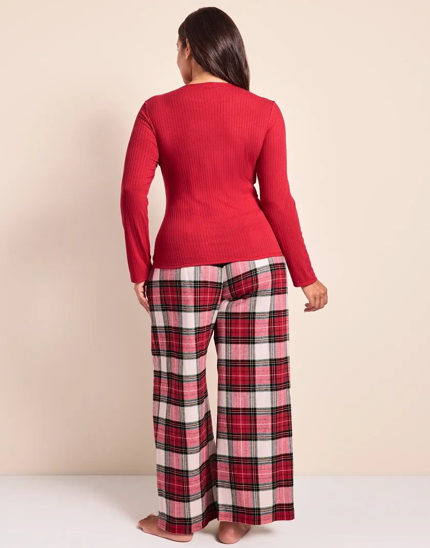 Lee Dark Red sleepwear bundle Model 5