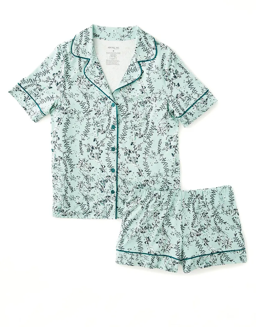 Optima Floral Blue sleepwear bundle Still 3