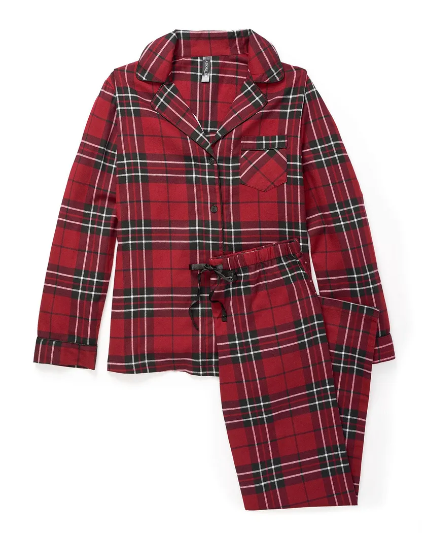 Maggie Plaid Red 2 sleepwear bundle Still 3