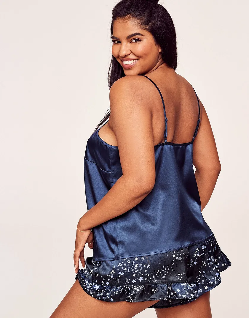 Luana Dark Blue Plus sleepwear bundle Model 6