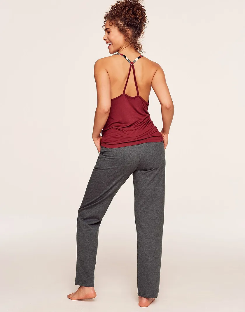 Nahiri Dark Red sleepwear bundle Model 2