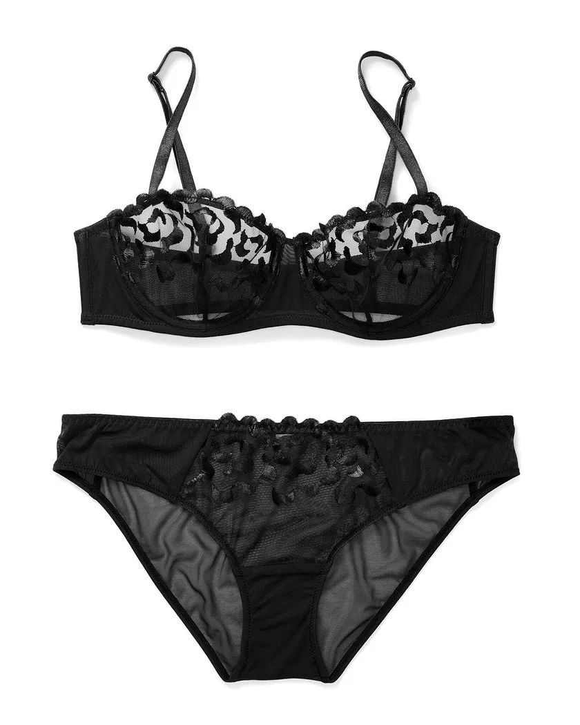 Tiana Black 2 Unlined bra bundle Still 5