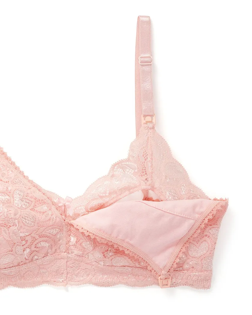 Tallulah Lace Medium Pink Unlined bra bundle Still 5